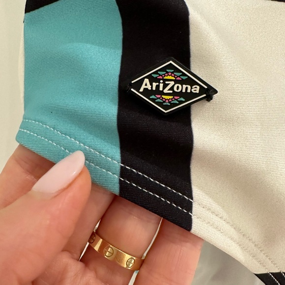 Fun, Bright, Arizona one-piece swimsuit.  Sexy cut. - Picture 3 of 5